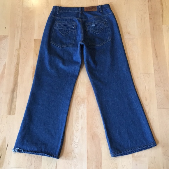 Objects Without Meaning distressed wide leg jeans - Picture 4 of 16